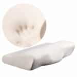 Oreiller ergonomique à mémoire de forme pour protection du cou et des cervicales
