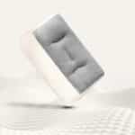 Oreiller super ergonomique en coton à mémoire de forme