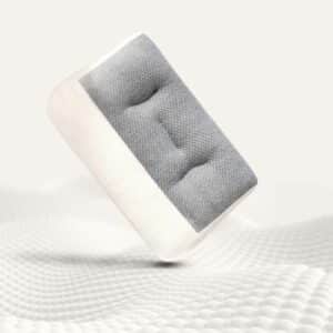 Oreiller super ergonomique en coton à mémoire de forme