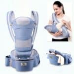 Porte bébé ergonomique multi-postions évolutif