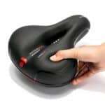 Selle de vélo ergonomique confort absorbe chocs