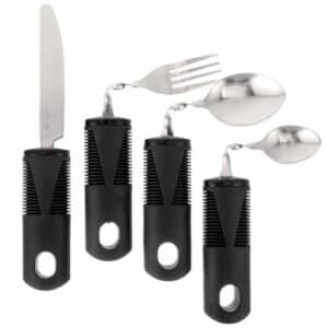 Lot de Couverts de Cuisine Ergonomiques et Pliables en Acier Inoxydable