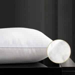 Oreiller Ergonomique Blanc Doux et Confortable