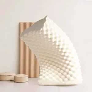 Oreiller Ergonomique à Mémoire de Forme Doux et Confortable en Latex