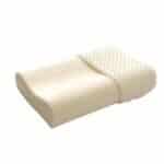 Oreiller Ergonomique à Mémoire de Forme Elastique en Coton et Polyester