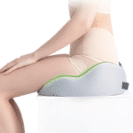 Coussin d'Assise Ergonomique Gris à Mémoire de Forme en Mousse