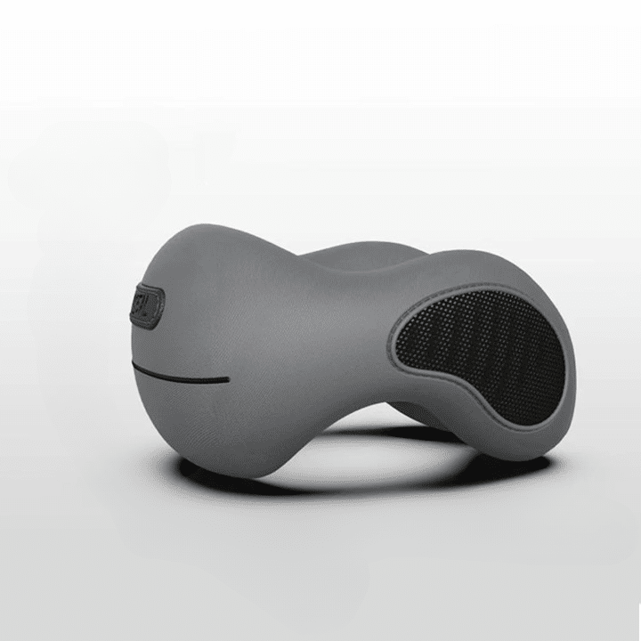 Oreiller Ergonomique Cervical en U à Mémoire de Forme sur fond gris