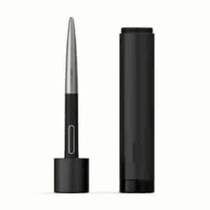 Stylo Ergonomique sans Batterie pour Tablette Numérique avec Huit Pointes de Rechange