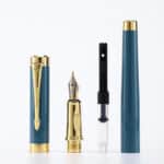 Stylo Ergonomique à Plume pour la Calligraphie en Métal