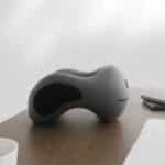 Oreiller Anti Ronflement Gris et Ergonomique pour Bureau