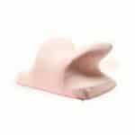 Oreiller Anti Ronflement Rose pour Sieste en Coton