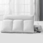 Lot de Deux Oreillers Anti Ronflement Ergonomiques en Coton et Microfibre