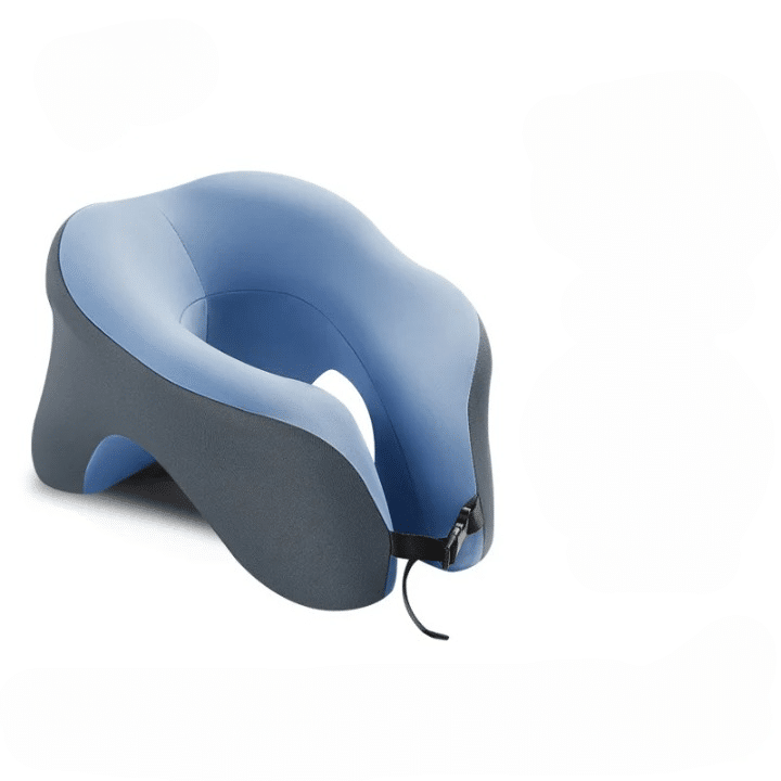 Oreiller Anti Ronflement Ergonomique en Forme de U pour Sieste sur fond blanc