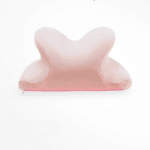 Oreiller Anti Ronflement Rose pour Sieste en Coton