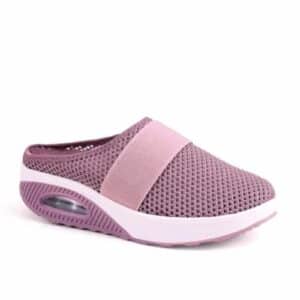 Chaussons Femme Semelle Ergonomique Décontractés et Antidérapants