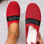 Chaussons Femme Semelle Ergonomique Confortables et Respirants pour l'Été