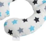 Coussin Ergonomique Cervicales de Voyage Blanc pour Enfant
