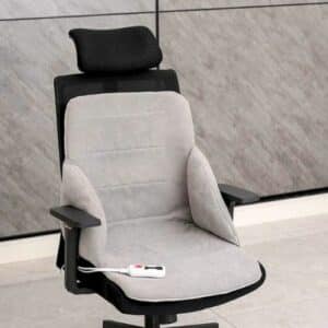 Coussin ergonomique chauffant pour le dos