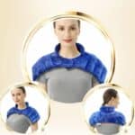 Coussin Ergonomique Cervicales Bleu Doux et Chaud