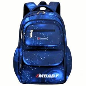 Sac à Dos Ergonomique Bleu Imperméable et Respirant