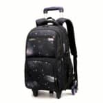 Sac à Dos Ergonomique à Roulette avec Poignée Intégrée