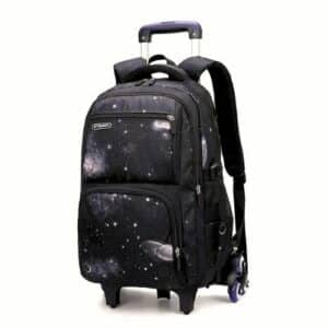 Sac à Dos Ergonomique à Roulette avec Poignée Intégrée