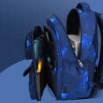 Sac à Dos Ergonomique Bleu Imperméable et Respirant