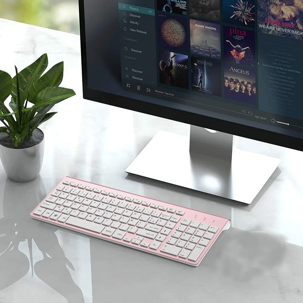 Clavier Ergonomique Portable Léger et Silencieux