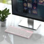 Clavier Ergonomique Portable Léger et Silencieux