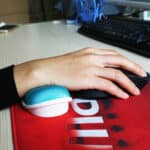 Tapis de Souris Ergonomique Antidérapant à Mémoire de Forme