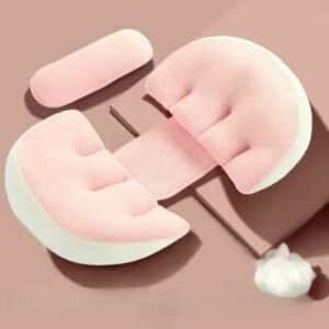 Oreiller de Grossesse Doux et Réglable