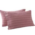 Lot de Deux Housses de Coussin Ergonomique Modernes et Élégantes