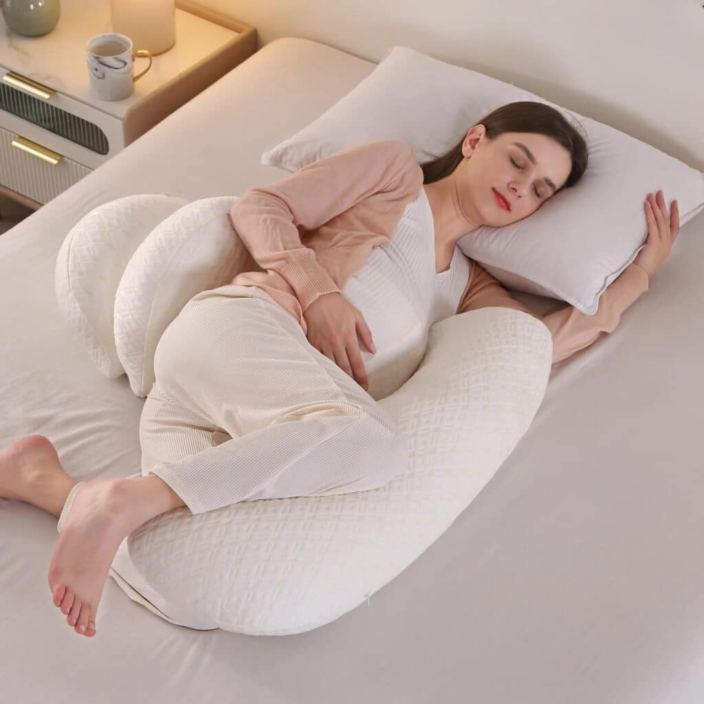 Oreiller de Grossesse Pratique et Confortable