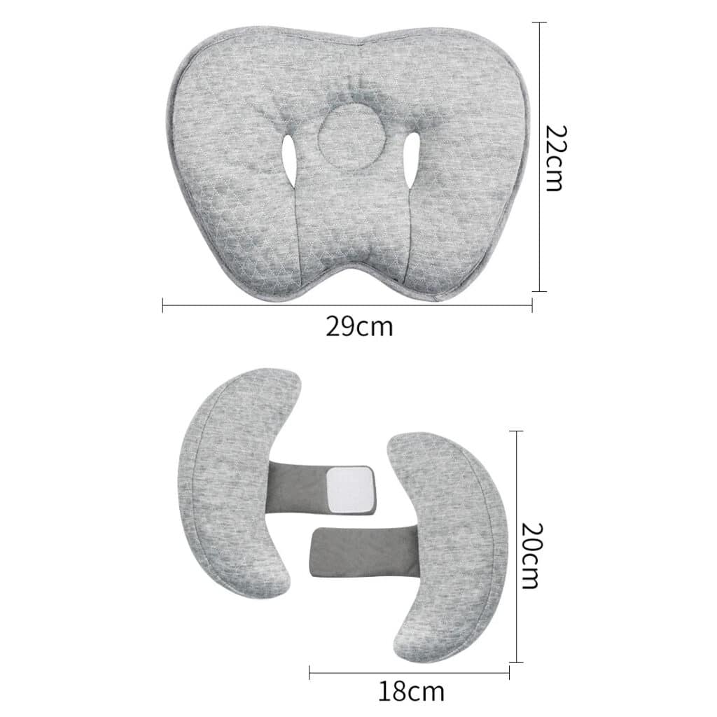 Oreiller Orthopédique Bébé pour Siège de Voiture