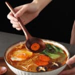 Ustensile de Cuisine Ergonomique Cuillère Longue Japonaise