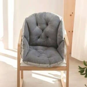 Coussin d’Assise Ergo Gris Épais et Confortable