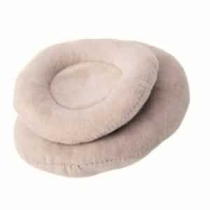 Lot de Deux Oreillers Orthopédiques Ronds pour Bébé