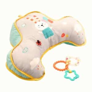 Oreiller Orthopédique Bébé en U avec Jouet Sensoriel