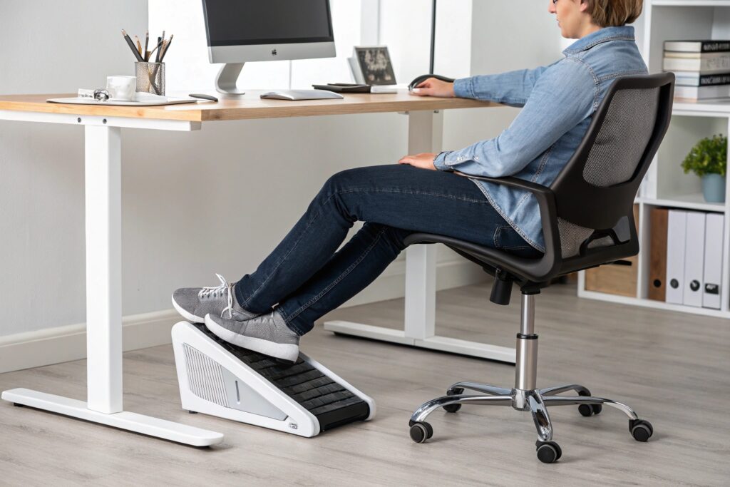 Il est prouvé que l’utilisation d’un repose pied ergonomique peut grandement contribuer à une posture plus saine. En offrant un soutien approprié à vos pieds, cet accessoire assure une meilleure répartition du poids corporel, réduisant ainsi la pression sur le bas du dos et les jambes. Vos épaules restent détendues et vos poignets à un angle confortable lors de la frappe, prévenant ainsi diverses douleurs et tensions.