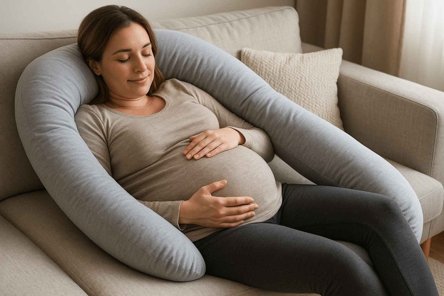 Quand acheter et utiliser un coussin de grossesse