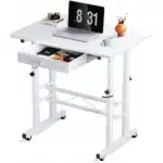 bureau assis debout manuel