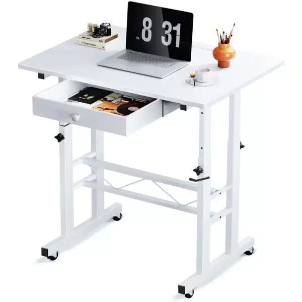 bureau assis debout manuel