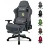 Siège ergonomique dos repose pied