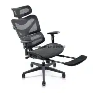 fauteuil ergonomique avec repose-pied