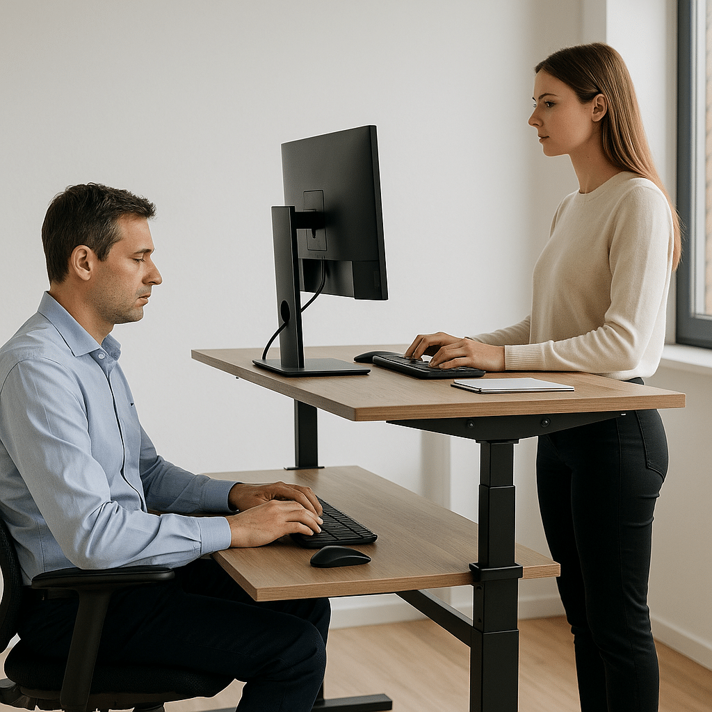 Travailler assis ou debout